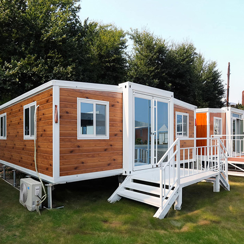 Expandable container house
