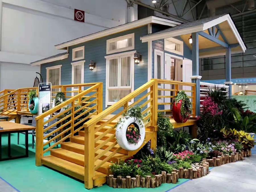 Indoor Small Wooden House Creates Magical Play Space for Kindergarten Children