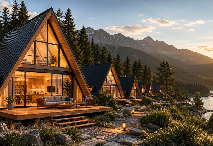 A-Frame Resort House