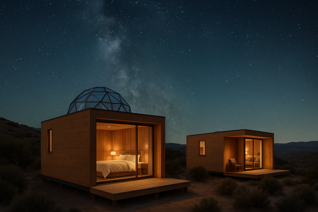 Video: Starry Sky Rooms for Premium Glamping Guest Experience | Sanshijue Prefab Modular Homes